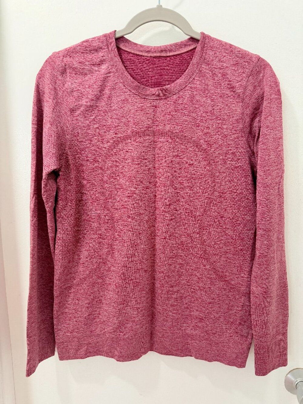 Lululemon Swiftly Tech Long Sleeve Relaxed Shirt Pomegranate Pink Size 6